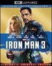 Iron Man 3 [Includes Digital Copy] [4K Ultra HD Blu-ray/Blu-ray]