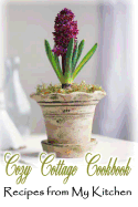 Cozy Cottage Cookbook Recipes from My Kitchen: Blank Cookbook Formatted for Your Menu Choices