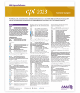 CPT 2023 Express Reference Coding Card: General Surgery