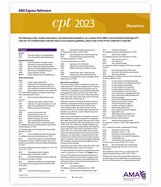 CPT 2023 Express Reference Coding Card: Obstetrics
