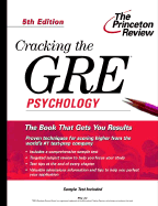 Cracking the GRE Psychology, 5th Edition - Jay, Meg, and Pearson, Laurice