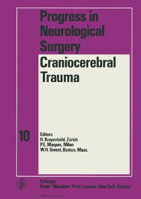 Craniocerebral Trauma - Krayenbhl, H. (Editor), and Maspes, P.E. (Editor), and Sweet, W.H. (Editor)