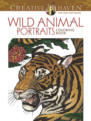 Creative Haven Wild Animal Portraits Coloring Book - Hunter, Llyn