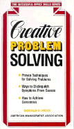 Creative Problem Solving (SOS) - Weiss, Donald H, PH.D.