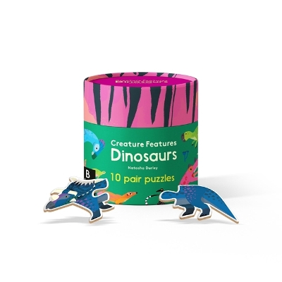 Creature Features: Dinosaurs: A Pair Puzzle - Durley, Natasha