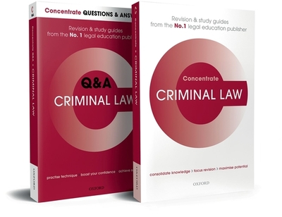 Criminal Law Revision Concentrate Pack - Herring, Jonathan, and Allen, Mischa