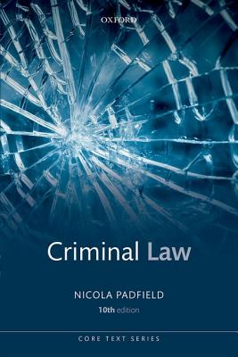 Criminal Law - Padfield, Nicola