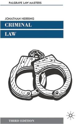Criminal Law - Cremona, Marise, and Herring, Jonathan