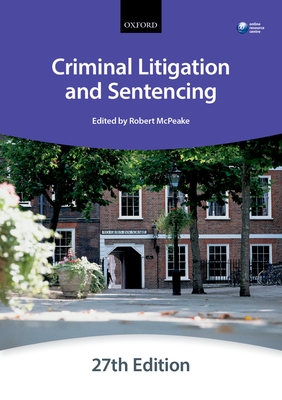 Criminal Litigation and Sentencing - The City Law School