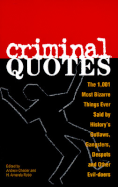 Criminal Quotes