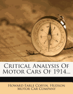 Critical Analysis of Motor Cars of 1914