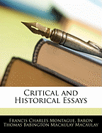 critical and historical essays thomas babington macaulay