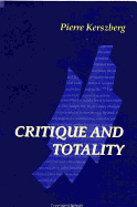 Critique and Totality