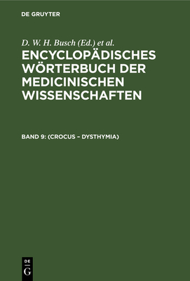 (Crocus - Dysthymia) - Busch, D W H (Editor), and Gr?fe, Carl Ferdinand (Editor), and Diffenbach, J F (Editor)