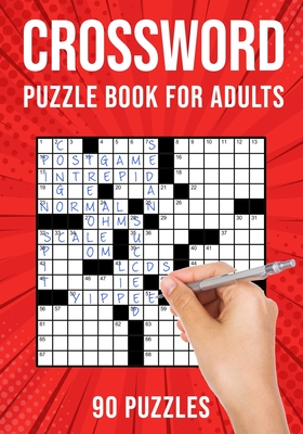 Crossword Puzzle Books for Adults: Cross Words Activity Puzzlebook 90 Puzzles (US Version) - Publishing, Puzzle King