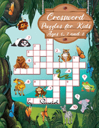 Crossword puzzles for kids ages 6, 7 and 8: Colored Interior - Kids crossword puzzles ages 6 - 8 - My first crossword puzzle book