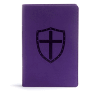 CSB Defend Your Faith Bible, Plum Leathertouch: The Apologetics Bible for Kids