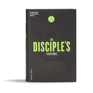 CSB Disciple's Study Bible, Hardcover: Black Letter, Reading Plan, Robby Gallaty, Study Notes and Commentary, Ribbon Marker, Sewn Binding, Easy-To-Read Bible Serif Type