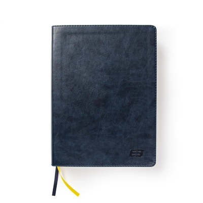 CSB E3 Discipleship Bible, Navy Leathertouch, Indexed - Fellowship of Christian Athletes, and Csb Bibles by Holman