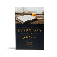 CSB Every Day with Jesus Daily Bible, Trade Paper Edition: Trade Paper Edition, Black Letter, 365 Days, One Year, Devotonals, Easy-To-Read Bible Serif Type