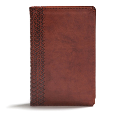 CSB Everyday Study Bible, British Tan Leathertouch - Csb Bibles by Holman