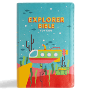 CSB Explorer Bible for Kids, Underwater Adventure Leathertouch: Placing God's Word in the Middle of God's World