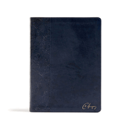 CSB Spurgeon Study Bible, Navy Leathertouch