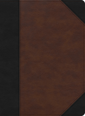 CSB Verse-By-Verse Reference Bible, Black/Brown Leathertouch - Csb Bibles by Holman