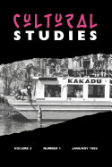 Cultural Studies: Volume 3, Issue 1