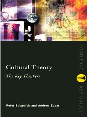 Cultural Theory: The Key Thinkers - Edgar, Andrew (Editor), and Sedgwick, Peter (Editor)