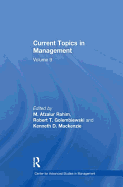 Current Topics in Management: Volume 9