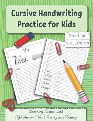 Cursive Handwriting Practice for Kids: Learning Cursive with Alphabet ...