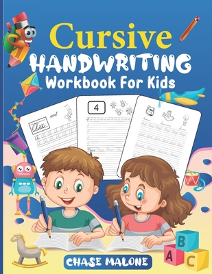 Cursive Handwriting Workbook For Kids: Writing Practice Book 3-in-1 ...