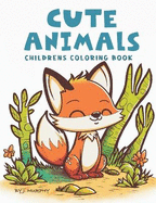 Cute Animals Children's coloring book.