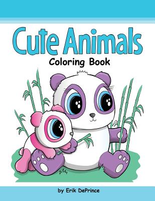 Cute Animals Coloring Book - Deprince, Erik