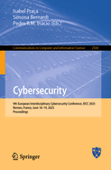 Cybersecurity: 9th European Interdisciplinary Cybersecurity Conference, EICC 2025, Rennes, France, June 18-19, 2025, Proceedings