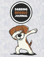 Dabbing Beagle Journal: 120 Lined Pages Notebook, Journal, Diary, Composition Book, Sketchbook (8.5x11) for Kids, Beagle Dog Lover Gift