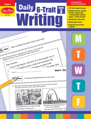 Daily 6-Trait Writing, Grade 3 Teacher Edition - Evan-Moor Educational Publishers