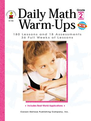 Daily Math Warm-Ups, Grade 2: 180 Lessons and 18 Assessments; 36 Weeks of Lessons - Owen, Melissa J