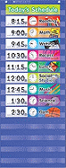 Daily Schedule Pocket Chart (Teacher's Friend)