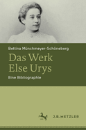Das Werk Else Urys: Eine Bibliographie