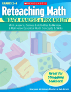 Data Analysis & Probability, Grades 2-4: Mini-Lessons, Games & Activities to Review & Reinforce Essential Math Concepts & Skills - McMahon-Nestor, Maryann, and Krech, Bob