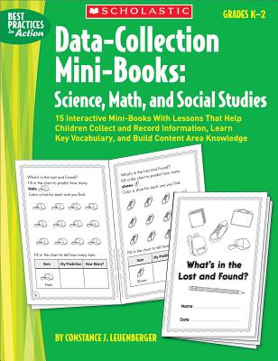 Data Collection Mini-Books: Science, Math, and Social Studies: Grades K-2 - Leuenberger, Constance J