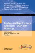 Database and Expert Systems Applications - DEXA 2024 Workshops: IWCFS, AISys, CIU, Naples, Italy, August 26-28, 2024, Proceedings