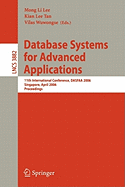 Database Systems for Advanced Applications: 11th International Conference, Dasfaa 2006, Singapore, April 12-15, 2006, Proceedings