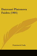 Datovani Platonova Faidra (1901)