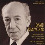 David Diamond: String Quartets, Vol. 4