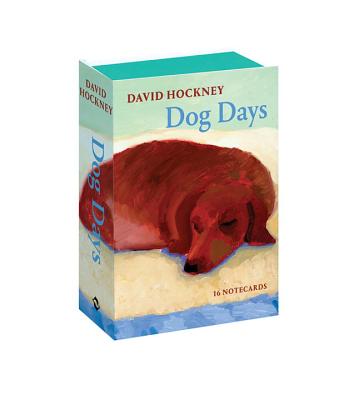 David Hockney Dog Days: Notecards - Hockney, David