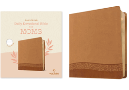 Dayspring Daily Devotional Bible for Moms, NLT (Leatherlike, Camel)