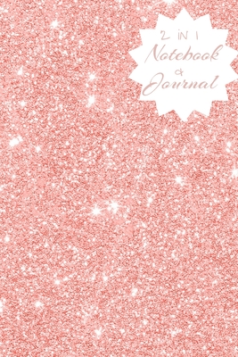 Dazzle, Bling, Shine Notebook- A Self Exploration Notebook: 6x9 Paperback- Pink Glitter Multi Purpose Book with Over 100 Lined Pages - Cunningham, Deena